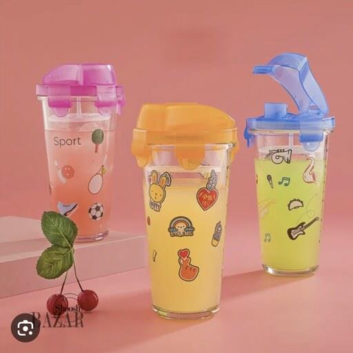 لیوان شیکر چاپدار لیمون